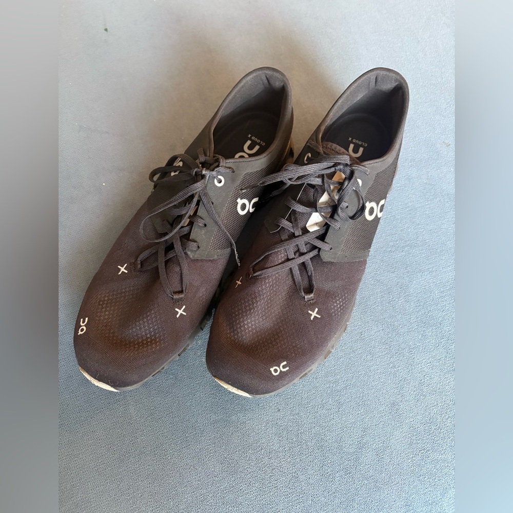 On Cloud Running Men's Black Athletic Sneakers